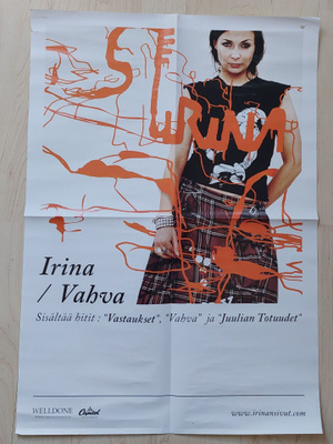 Irina : Promo / keikkajuliste vuodelta 2004
