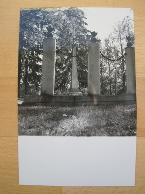 VANHA Valokuva Sankarihaudat Alavus 1940-luku