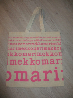 MARIMEKKO UUSI PINKKI LOGOKASSI