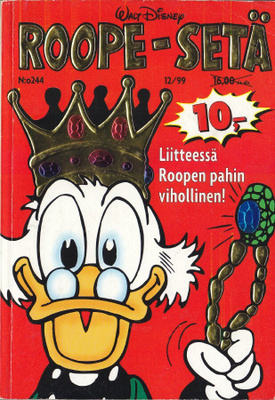 Roope-Setä N:o 244 (12/1999) Mikki: Tähdenlennon salaisuus