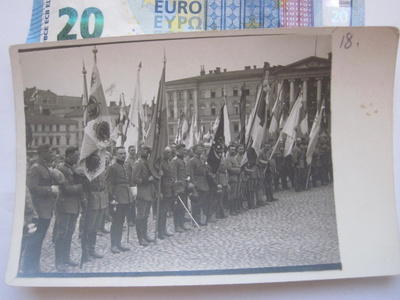 Valokuva Vapaussodan Voitonpäivä Paraati 1919 Helsinki