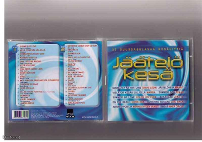 Jäätelökesä – 20 Kesähittiä (2CD) Eri esittäjiä
