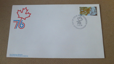 FDC Kanada 1976: Amerikan vallankumous 200 v.