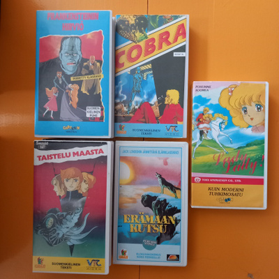 Klassikko animea Omaxi [VHS] 10€/kpl