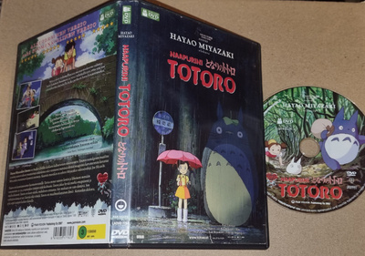 DVD Totoro FI levyssä naarmua