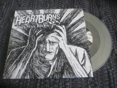 7" - The Heartburns - Cold Hell Below (clear)
