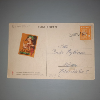 PK rivileima Silmutjoki Konnevesi,  k-49 kortilla