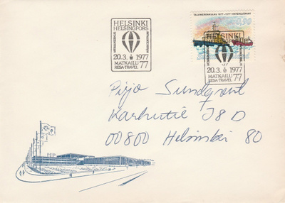 ERIKOISLEIMA , Helsinki 20.3.1977, Matkailu 77--Messut