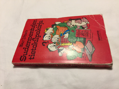 DISNEY SUDENPENTUJEN TIETOKILPAKIRJA 1972