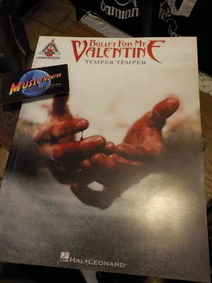 BULLET FOR MY VALENTINE - TEMPER TEMPER KITARA NUOTTIKIRJA