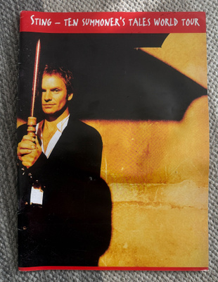 KIERTUEKIRJA: STING TEN SUMMONER'S TALES WORLD TOUR