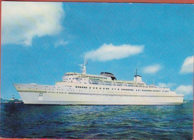 Laiva kortti M/S Finlandia
