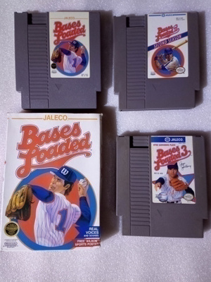 Nes Bases Loaded 1,2,3 Usa