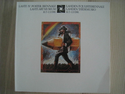  Lahden IV  julistebiennale 1981  näyttelyluettelo Lahti