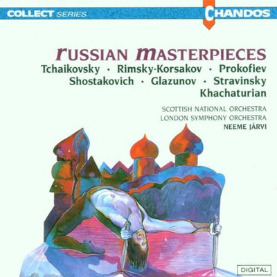 Russian Masterpieces - Neeme Järvi  - CD  (CHANDOS)