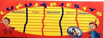 Muumimaailma lukujärjestys
