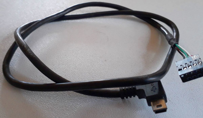 USB-ulosveto emolevyltä, mini-usb