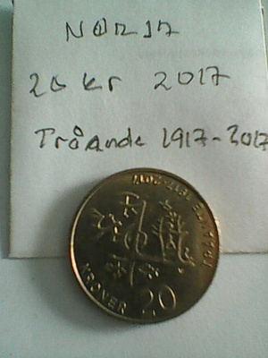 Norja 20 kr 2017, Tråante 1917-2017