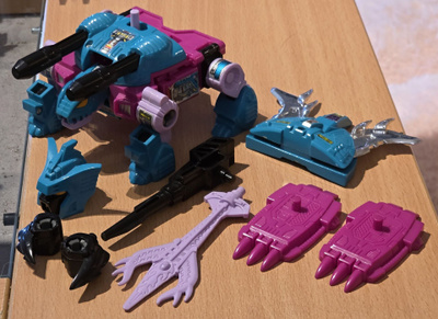 Transformers G1 SNAPTRAP (Seacons) 1988 *100%*
