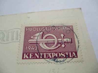 1944 Kp Iso viol hyväl kortilla