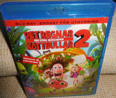 Poutapilviä Ja Lihapullakuuroja 2 Blu-ray
