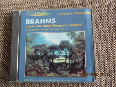 Brahms UNGARISCHE TÄNZE - 2. SYMPHONIE (CD)