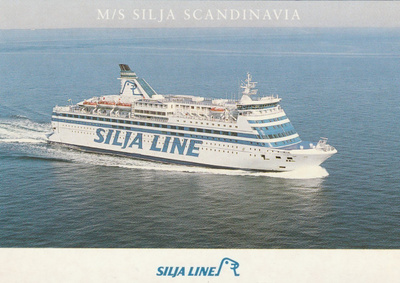 LAIVAKORTTI - M/S SILJA SCANDINAVIA