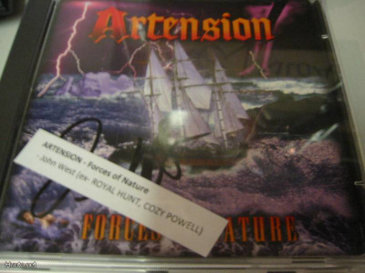 ARTENSION - FORCES OF NATURE CD JOHN WESTIN NIMMARILLA