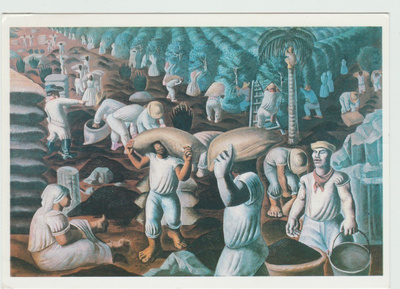 Candido Portinari : " Coffee " 1935 (R)