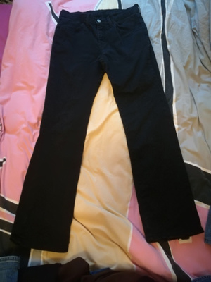 Lee Cooper- farkut mustat jousto housut 31 " -32"