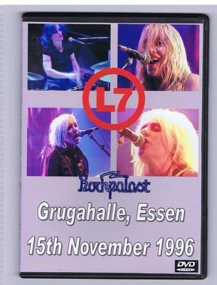 L7  --- Rockpalast (Grugahalle, Essen, 15/11/1996) DVDr