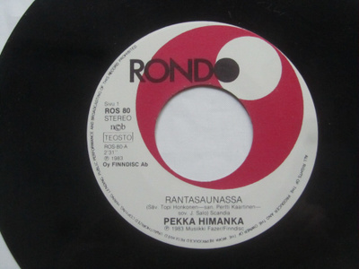 Pekka Himanka: Rantasaunassa 7" single  1983