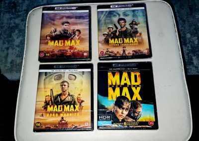 Mad Max 1-4 4k blurayt