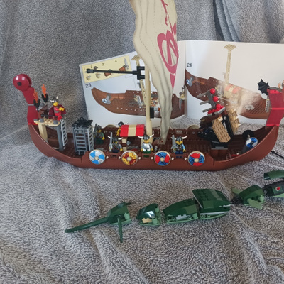 LEGO 7018 VIKING SHIP RARE!  - HEAD HUNTER STORE.