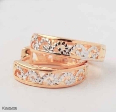 0309 .. 9K Gold Antique Openwork  Kauniit .. Korvakorut