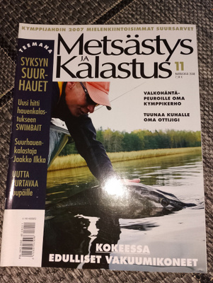 Metsästys ja kalastus11/2008