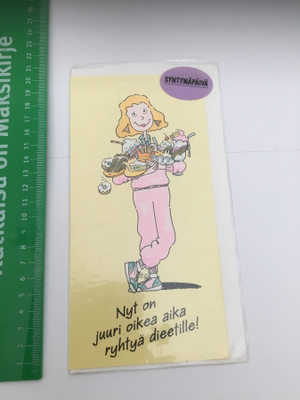 Onnittelukortti syntymäpäivä + kuori