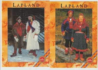 Topi Kauppinen Utsjoen saamelaisen Kesä- ja talvipuvut  (R)