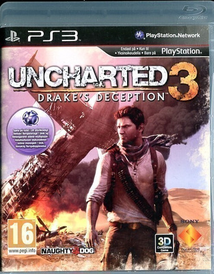 * Uncharted 3 Drakes Deception PS3 Lue Kuvaus