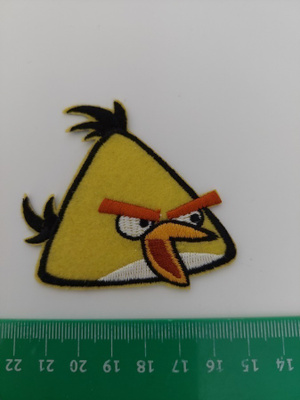 kangasmerkki Angry Birds -merkki tai nalle