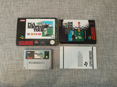 SNES: PGA European Tour (CIB, SA-1 chipin lisäteho)
