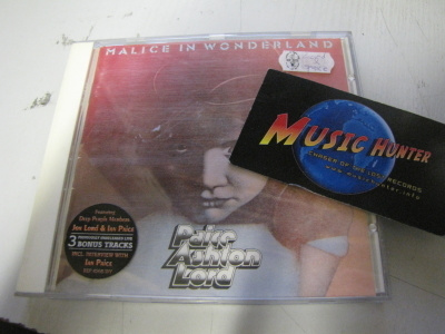 PAICE ASHTON LORD-MALICE IN WONDERLAND CD+2 NIMMARIA
