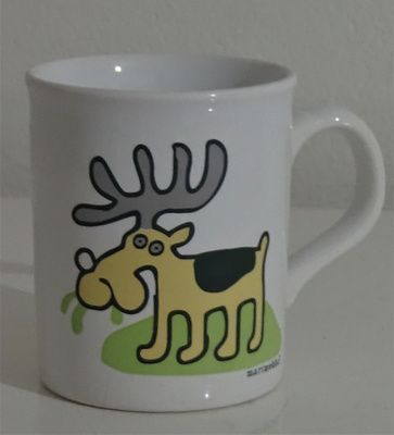Marimekko retro muki Made in England