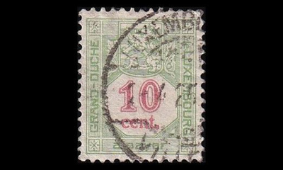 Luxemburg P-11A o Porto 10 C (12½) (1922)