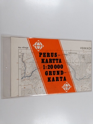 Topografinen kartta 1:20 000, N:o 4714 04 : Verkkomaselkä