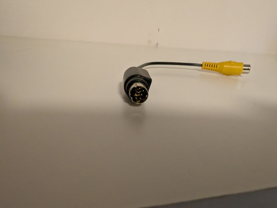 7-pin S-Video to Composite RCA