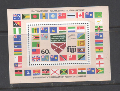 Fiji lippuja blokki postituoreema