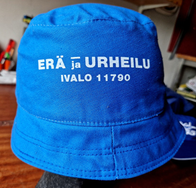 Erä ja Urheilu Ivalo11790 Vintage Kalastushattu. Koko 58