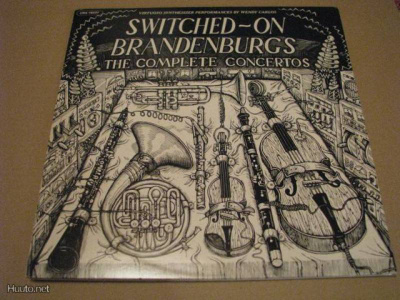 WENDY CARLOS bach : switched on brandeburg concerti