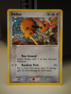 Pokemon kortti Doduo EX FireRed & Leafgreen reverse holo